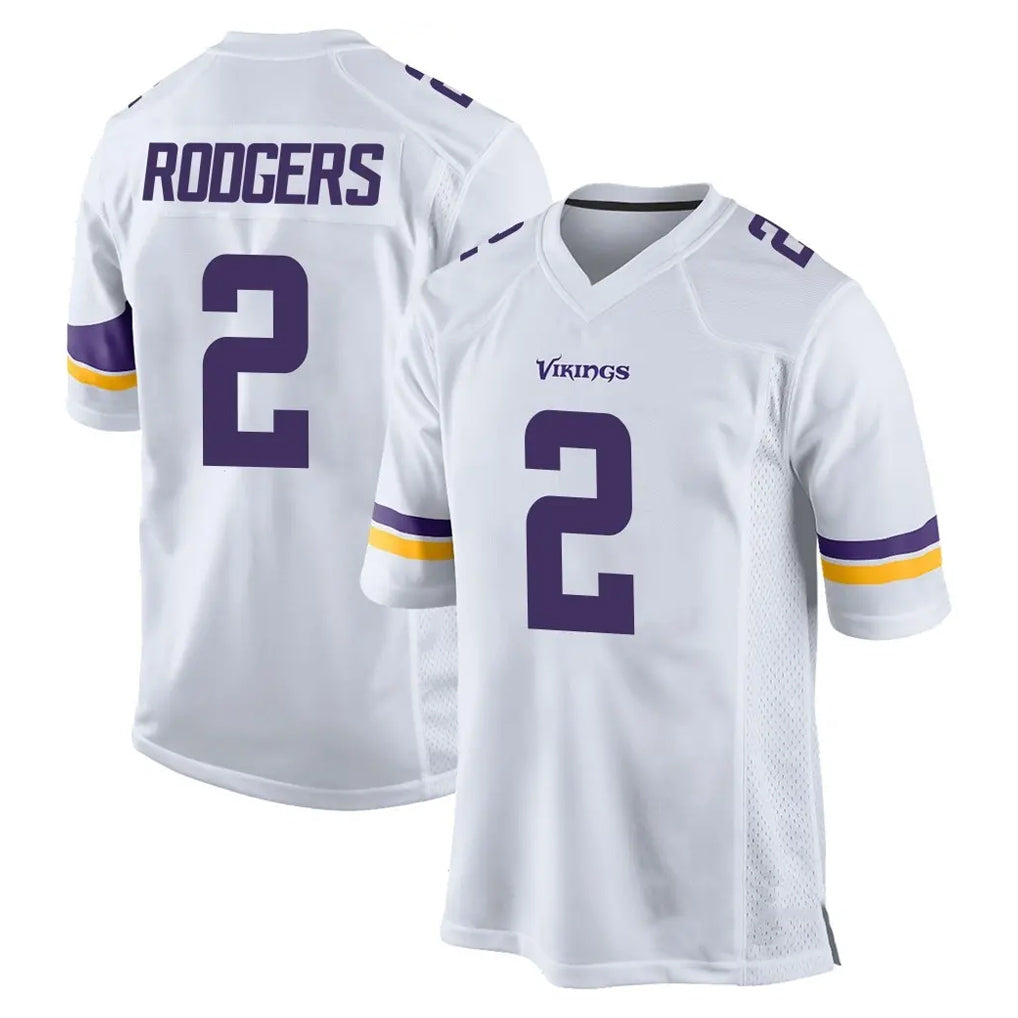 MN.Vikings #2 Isaiah Rodgers Player White Home Game Mdoa Stitched Jerseys