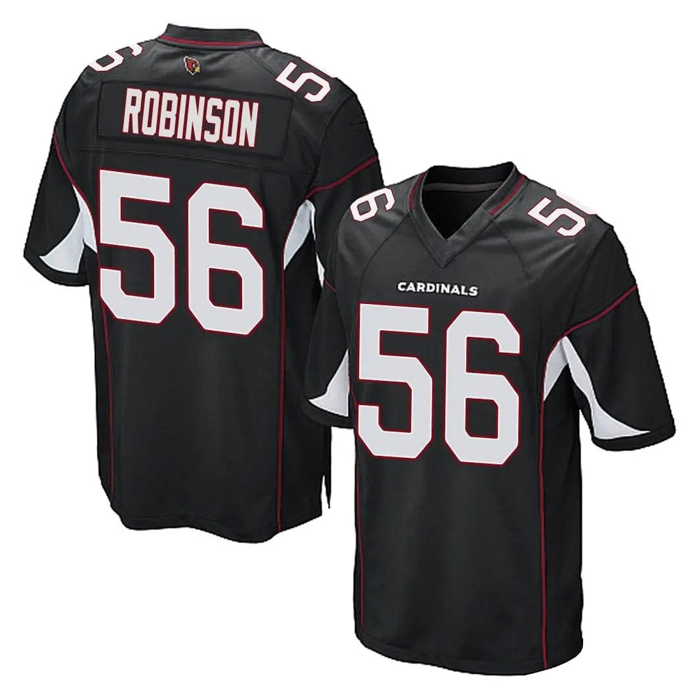 A.Cardinals #56 Darius Robinson Player Black Home Game Mdoa Stitched Jerseys