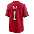 Mdoa TB.Buccaneers #1 Dad Red Game Jersey