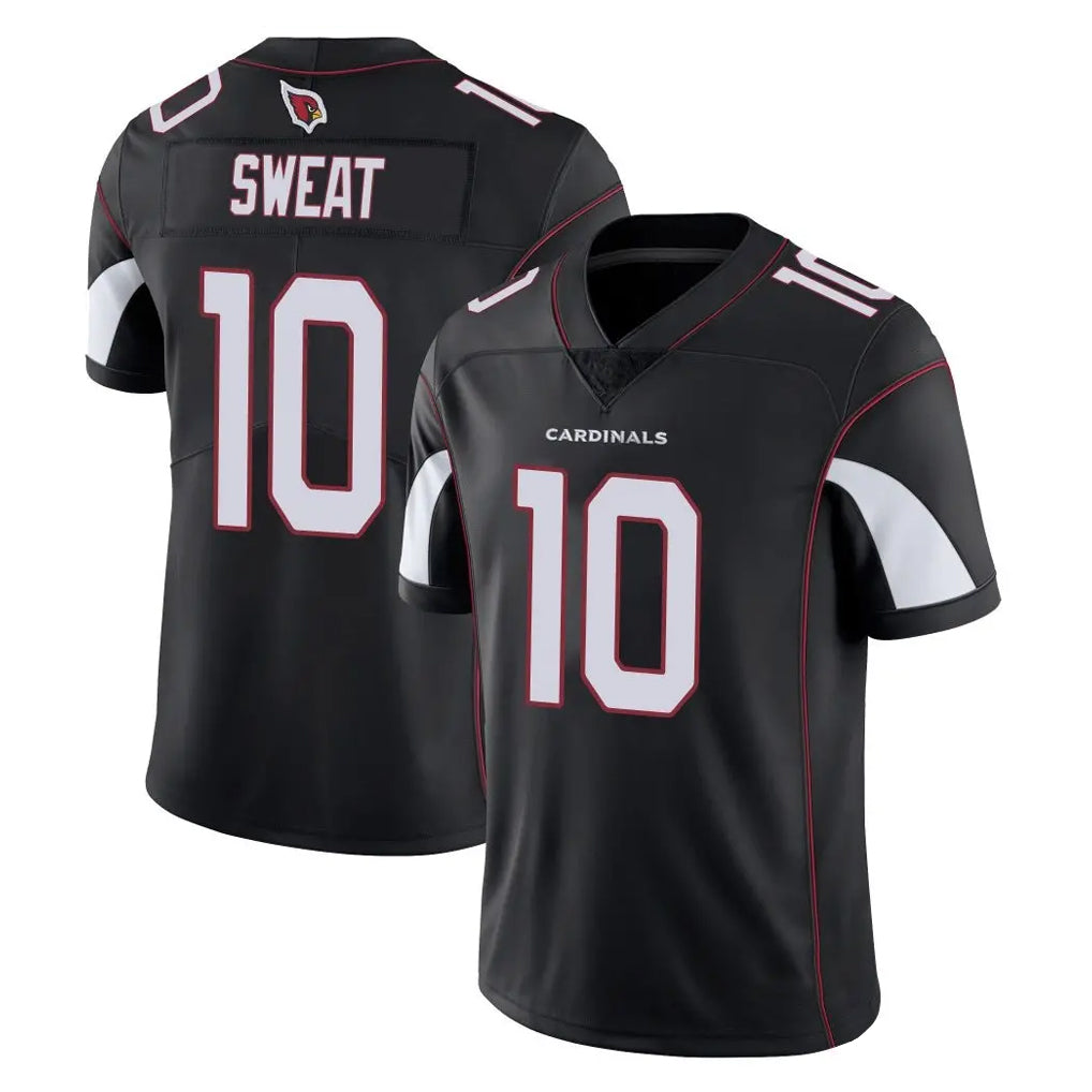 A.Cardinals #10 Josh Sweat Player Black Vapor Limited Home Game Mdoa Stitched Jerseys