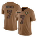 GB.Packers #7 Javon Bullard Player Brown Salute To Service Limited Mdoa Stitched Jerseys