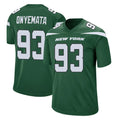 NY.Jets #93 David Onyemata Player Green Home Game Mdoa Stitched Jerseys