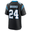 Mdoa C.Panthers #24 Jonathon Brooks Black Game Jersey