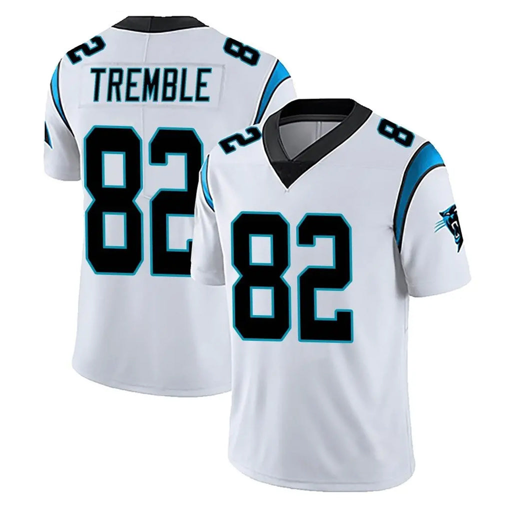 C.Panthers #82 Tommy Tremble Player White Vapor Untouchable Limited Game Mdoa Stitched Jerseys