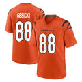 C.Bengals #88 Mike Gesicki Player Orange Home Game Mdoa Stitched Jerseys