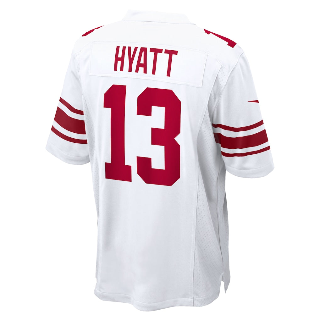 Mdoa NY.Giants #13 Jalin Hyatt White Game Jersey