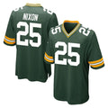 GB.Packers #25 Keisean Nixon Player Green Home Game Mdoa Stitched Jerseys