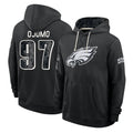 P.Eagles #97 Moro Ojomo Player 2026 Black Logo Pullover Hoodies Limited Game Mdoa Stitched Jerseys