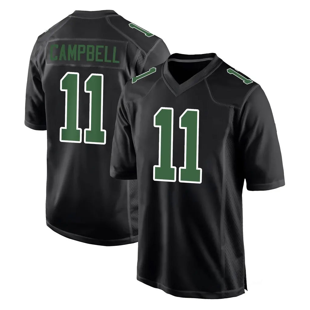 P.Eagles #11 Jihaad Campbell Player Carbon Green Fashion Home Game Mdoa Stitched Jerseys