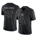 C.Browns #28 Emmanuel McNeil-Warren Player Black Reflective Home Game Mdoa Stitched Jerseys