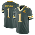 GB.Packers #1 Micah Parsons Player Green Limited 2026 Rivalries Collection Home Game Mdoa Stitched Jerseys