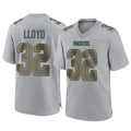 GB.Packers #32 MarShawn Lloyd Player Gray Atmosphere Fashion Home Game Mdoa Stitched Jerseys