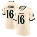 J.Jaguars #16 Trevor Lawrence Player Natural 2026 Rivalries Collection Game Mdoa Stitched Jerseys