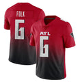 A.Falcons #6 Nick Folk Player Red Vapor Untouchable Limited Home Game Mdoa Stitched Jerseys