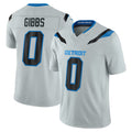D.Lions #0 Jahmyr Gibbs Player Silver Limited 2026 Rivalries Collection Home Game Mdoa Stitched Jerseys