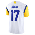 Mdoa LA.Rams #17 Puka Nacua White Vapor F.U.S.E. Limited Jersey