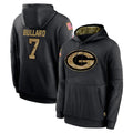 GB.Packers #7 Javon Bullard Player Black Salute to Service Hoodies Limited Game Mdoa Stitched Jerseys