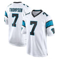 C.Panthers #7 Tre'von Moehrig Player White Game Mdoa Stitched Jerseys