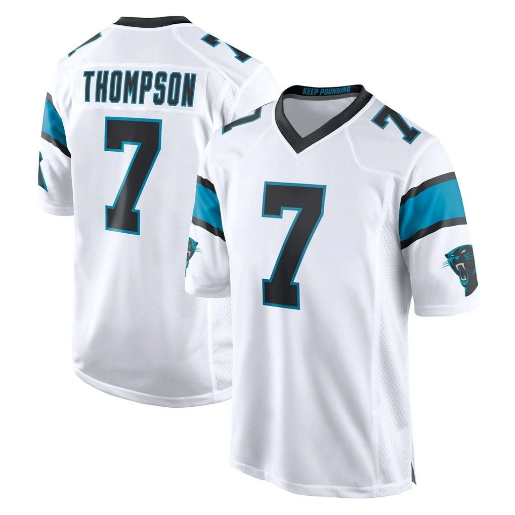 C.Panthers #7 Tre'von Moehrig Player White Game Mdoa Stitched Jerseys